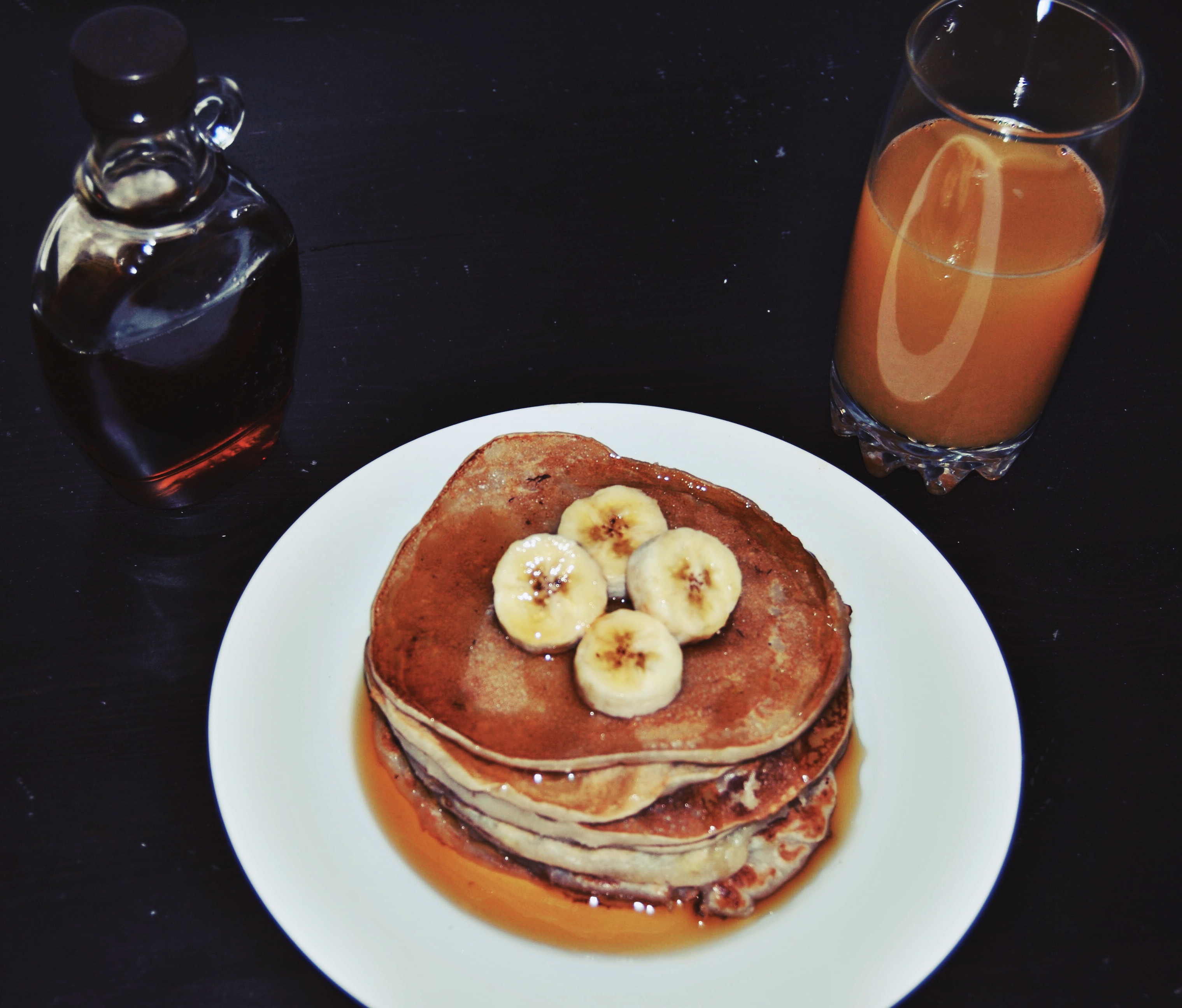 Vegan Pancakes Banane