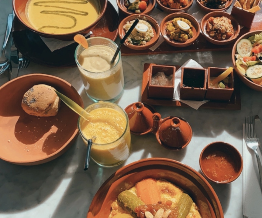 Restaurants vegans au Maroc